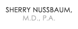 Pediatrician Arlington TX Sherry Nussbaum, M.D., P.A. SCR Logo